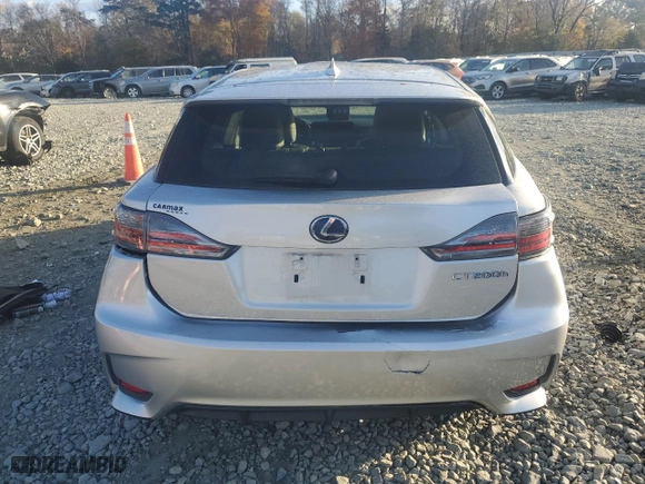 2014 Lexus CT 200h Hybrid with VIN JTHKD5BH6E2184996, listed as a Copart auction lot 78891784 with 70908 miles and Salvage Title. Bid and sale history available at carsss.com. Image 6.