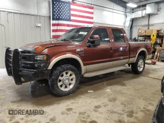 2008 Ford F-350 XL with VIN 1FTWW31RX8EA81546, listed as a Copart auction lot 58850815 with 260,089 mi miles and Clean title. Bid and sale history available at DreamBid. Image 1.