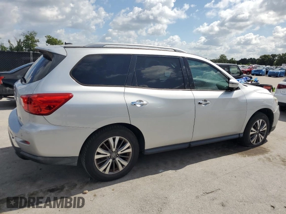 2018 Nissan Pathfinder SL with VIN 5N1DR2MN9JC608748, listed as a Copart auction lot 63747425 with 94,834 mi miles and Clean title. Bid and sale history available at DreamBid. Image 3.