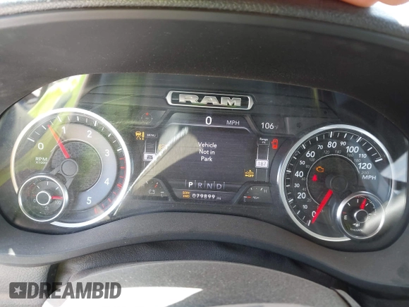 2019 Ram 2500 Tradesman with VIN 3C6UR5HLXKG621237, listed as a IAAI auction lot 42499165 with 79,899 mi miles and . Bid and sale history available at DreamBid. Image 7.