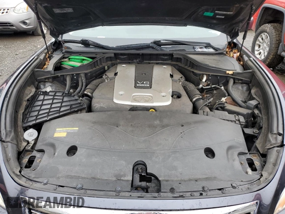 2011 Infiniti M37 with VIN JN1BY1AR7BM373197, listed as a Copart auction lot 84274814 with 158,657 mi miles and Salvage Title. Bid and sale history available at carsss.com. Image 11.