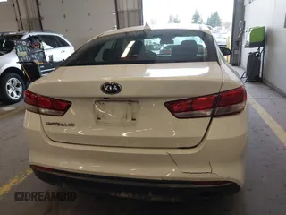 2016 Kia Optima LX with VIN KNAGT4L39G5074319, listed as a IAAI auction lot 41827438 with 51,373 mi miles. Bid and sale history available at carsss.com. Image 16.