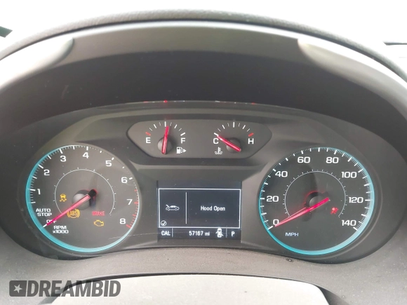 2019 Chevrolet Malibu LS with VIN 1G1ZB5ST5KF127289, listed as a IAAI auction lot 42080870 with 57,167 mi miles and . Bid and sale history available at DreamBid. Image 7.