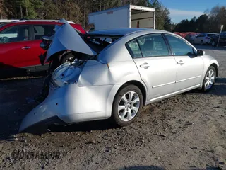 2007 Nissan Maxima 3.5 SE with VIN 1N4BA41E17C814017, listed as a IAAI auction lot 40909507 with 193,581 mi miles. Bid and sale history available at carsss.com. Image 4.