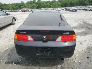 2002 Acura RSX Type S with VIN JH4DC53022C016749, listed as a Copart auction lot 53957485 with 166,533 mi miles and Salvage title. Bid and sale history available at DreamBid. Image 6.