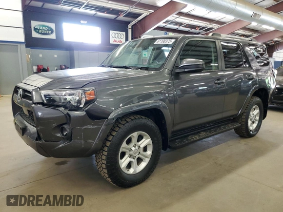 2020 Toyota 4Runner SR5 with VIN JTEBU5JR9L5798203, listed as a Copart auction lot 61198375 with 127,211 mi miles and Clean title. Bid and sale history available at DreamBid. Image 1.
