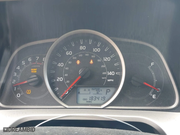 2013 Toyota RAV4 XLE with VIN 2T3WFREV2DW040132, listed as a IAAI auction lot 41750921 with 183,419 mi miles. Bid and sale history available at carsss.com. Image 7.