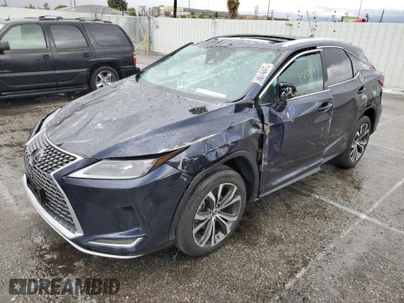 2020 Lexus RX with VIN 2T2HZMAA0LC169349, listed as a Copart auction lot 66740472 with 22,577 mi miles. Bid and sale history available at carsss.com. Image 2.