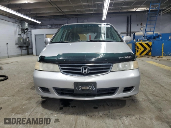 2002 Honda Odyssey EX with VIN 2HKRL18642H578718, listed as a Copart auction lot 59052525 with 170,928 mi miles and Salvage title. Bid and sale history available at DreamBid. Image 5.