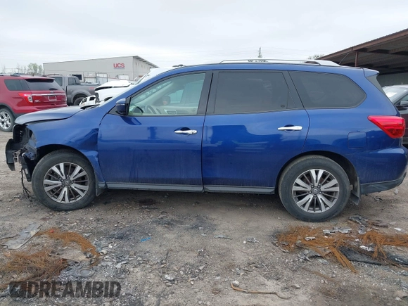 2017 Nissan Pathfinder S with VIN 5N1DR2MN2HC601120, listed as a IAAI auction lot 41916133 with 99,995 mi miles and . Bid and sale history available at DreamBid. Image 15.