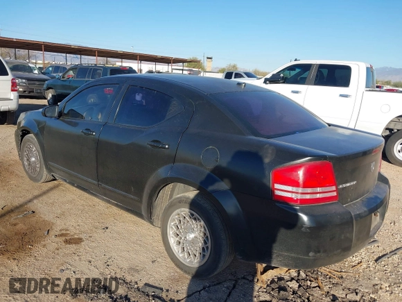 2008 Dodge Avenger SXT with VIN 1B3LC56K98N206718, listed as a IAAI auction lot 41518543 with 172,650 mi miles and . Bid and sale history available at DreamBid. Image 3.
