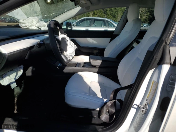 2021 Tesla Model 3 Standard Range Plus with VIN 5YJ3E1EA5MF928934, listed as a Copart auction lot 44861355 with 0 mi miles and Salvage Title. Bid and sale history available at carsss.com. Image 7.