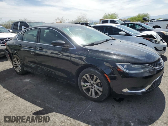 2015 Chrysler 200 Limited with VIN 1C3CCCAB7FN599212, listed as a Copart auction lot 53280195 with 275,033 mi miles and Salvage Title. Bid and sale history available at DreamBid. Image 4.