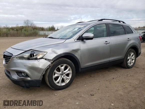 2013 Mazda CX-9 Touring z VIN JM3TB3CA9D0418793, wystawiony jako Copart lot #53451955 z przebiegiem 158 377 mil mil oraz Szkoda całkowita • Salvage title. Historia ofert i sprzedaży dostępna na DreamBid. Obrazek 1.