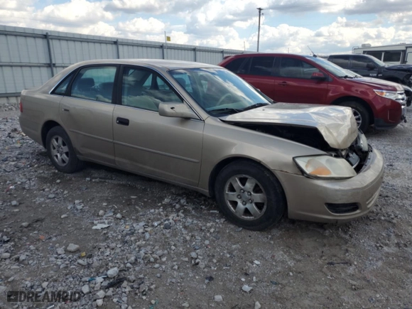 2001 Toyota Avalon XL w/Bucket Seats with VIN 4T1BF28B51U125896, listed as a Copart auction lot 46864265 with 135,663 mi miles and Salvage Title. Bid and sale history available at carsss.com. Image 4.