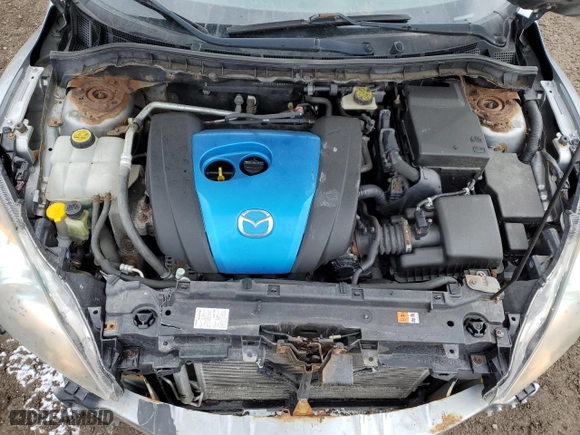 2012 Mazda Mazda3 i Touring with VIN JM1BL1L70C1686070, listed as a Copart auction lot 49896285 with 151,296 mi miles and Salvage Title. Bid and sale history available at carsss.com. Image 11.