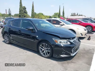 2016 Lexus CT 200h with VIN JTHKD5BH9G2253389, listed as a IAAI auction lot 42594365 with 72,577 mi miles and . Bid and sale history available at DreamBid. Image 1.