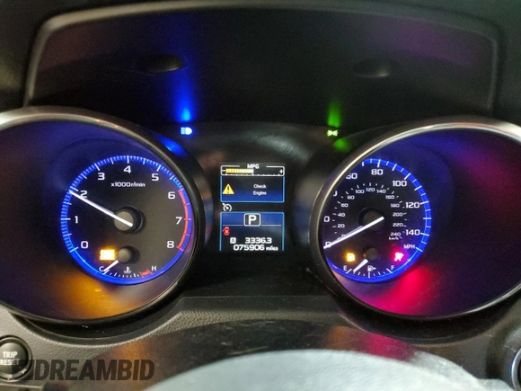 2018 Subaru Legacy Limited with VIN 4S3BNAK63J3037786, listed as a Copart auction lot 56264754 with 75,906 mi miles and Salvage Title. Bid and sale history available at DreamBid. Image 9.