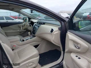 2015 Nissan Murano SL with VIN 5N1AZ2MG8FN284191, listed as a IAAI auction lot 41238481 with 83,902 mi miles. Bid and sale history available at carsss.com. Image 5.