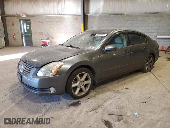 2006 Nissan Maxima 3.5 SE with VIN 1N4BA41E66C805022, listed as a Copart auction lot 85999344 with 142,911 mi miles and Salvage Title. Bid and sale history available at carsss.com. Image 1.