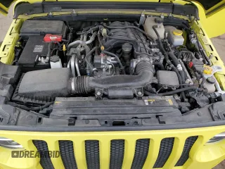 2022 Jeep Wrangler Unlimited High Tide with VIN 1C4HJXDG0NW204141, listed as a Copart auction lot 77570924 with 58,114 mi miles and Salvage Title. Bid and sale history available at DreamBid. Image 11.