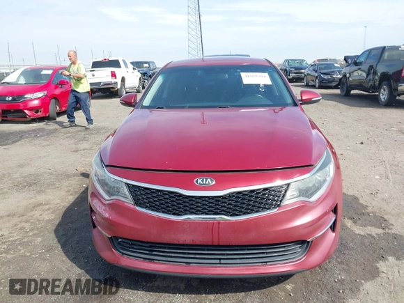 2017 Kia Optima LX 1.6T with VIN 5XXGT4L19HG126532, listed as a IAAI auction lot 41899304 with 130,739 mi miles. Bid and sale history available at carsss.com. Image 12.
