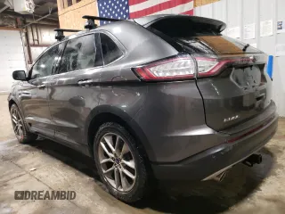 2017 Ford Edge Titanium z VIN 2FMPK4K87HBC20454, wystawiony jako Copart lot #57149785 z przebiegiem 66 682 mil mil oraz Czysty tytuł • Clean title. Historia ofert i sprzedaży dostępna na DreamBid. Obrazek 2.