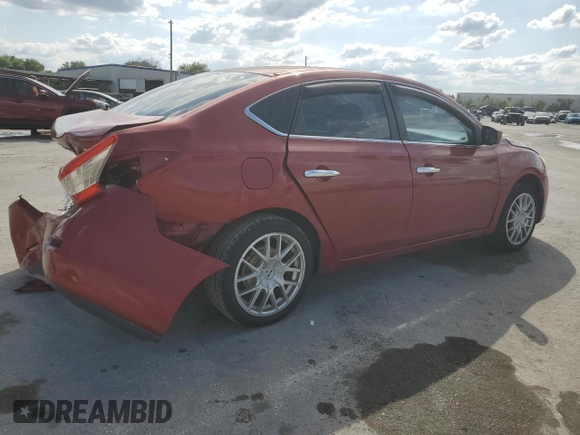2013 Nissan Sentra SV with VIN 3N1AB7AP7DL665444, listed as a Copart auction lot 52626245 with 139,353 mi miles and Salvage Title. Bid and sale history available at carsss.com. Image 3.