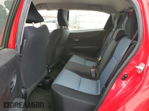 2014 Toyota Yaris L with VIN JTDKTUD34ED578405, listed as a Copart auction lot 51977115 with 92,721 mi miles and Salvage Title. Bid and sale history available at carsss.com. Image 10.
