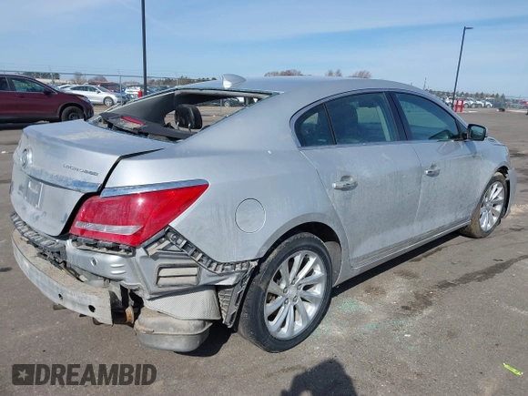 2015 Buick LaCrosse Leather with VIN 1G4GB5G34FF347483, listed as a IAAI auction lot 41769825 with 176,419 mi miles and . Bid and sale history available at DreamBid. Image 4.