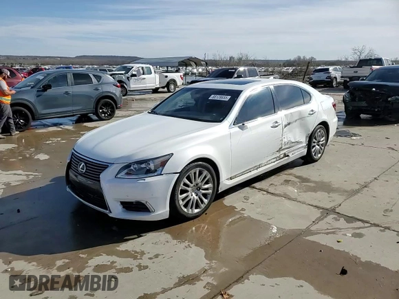 2014 Lexus LS 460 L with VIN JTHGL5EF3E5053199, listed as a Copart auction lot 88128655 with 204,969 mi miles and Salvage title. Bid and sale history available at DreamBid. Image 14.