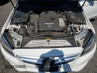 2018 Mercedes-Benz C 300 with VIN 55SWF4JBXJU240593, listed as a Copart auction lot 63388565 with 85,200 mi miles and Salvage title. Bid and sale history available at DreamBid. Image 11.