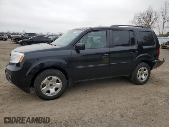 2012 Honda Pilot EX with VIN 5FNYF4H41CB501582, listed as a Copart auction lot 49396555 with 235,512 mi miles and Clean Title. Bid and sale history available at DreamBid. Image 1.