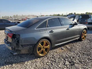 2013 Audi S6 Prestige with VIN WAUJ2BFC8DN110800, listed as a Copart auction lot 70892114 with 106,074 mi miles and Salvage Title. Bid and sale history available at carsss.com. Image 3.