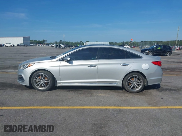 2015 Hyundai Sonata Sport with VIN 5NPE34AB0FH084580, listed as a IAAI auction lot 42150153 with 159,633 mi miles and . Bid and sale history available at carsss.com. Image 15.