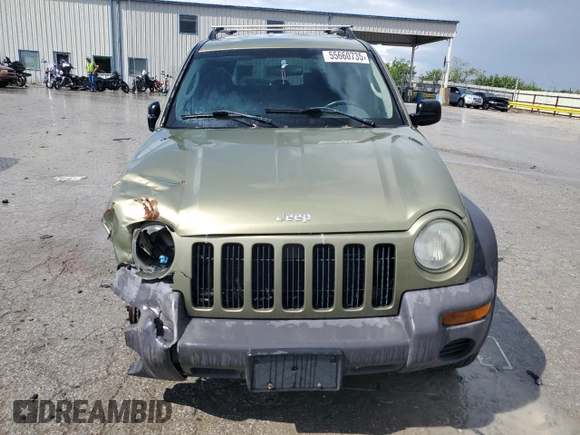2004 Jeep Liberty Sport with VIN 1J4GL48K64W166636, listed as a Copart auction lot 55660735 with 171,662 mi miles and Clean Title. Bid and sale history available at DreamBid. Image 5.