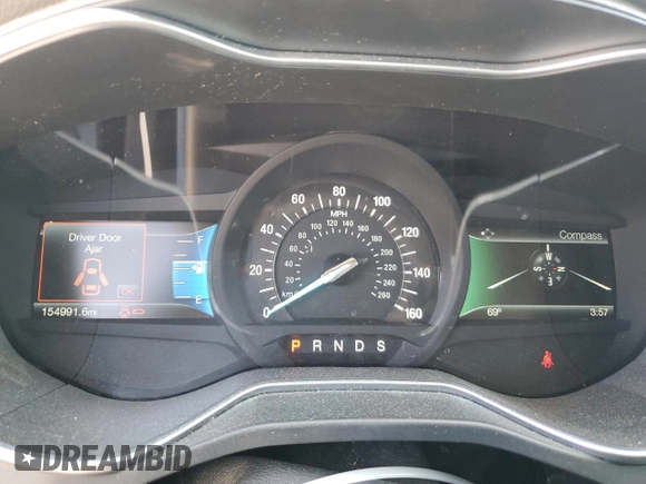 2016 Ford Fusion Titanium with VIN 3FA6P0K90GR220143, listed as a Copart auction lot 53171835 with 154,991 mi miles and Salvage Title. Bid and sale history available at carsss.com. Image 9.