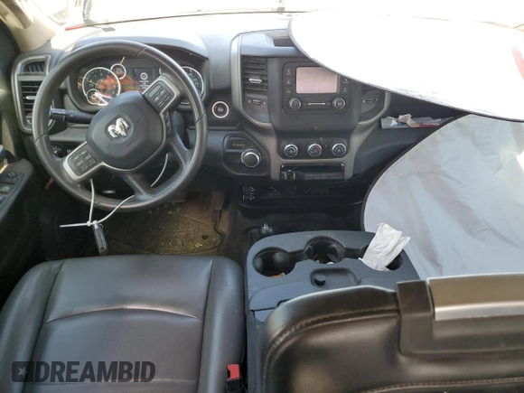 2019 Ram 3500 Tradesman with VIN 3C63R3GJ6KG549520, listed as a Copart auction lot 55219634 with 80,227 mi miles and Salvage Title. Bid and sale history available at carsss.com. Image 8.