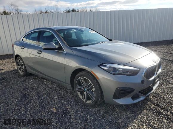 2024 BMW 2 Series 228i xDrive with VIN WBA73AK08R7P37070, listed as a Copart auction lot 85274214 with 7,329 mi miles and Salvage title. Bid and sale history available at DreamBid. Image 4.