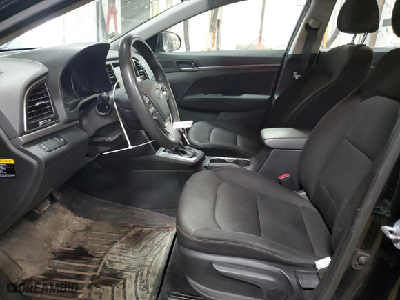 2018 Hyundai Elantra SE with VIN 5NPD74LF9JH393330, listed as a Copart auction lot 50383995 with 154,328 mi miles and Salvage Title. Bid and sale history available at carsss.com. Image 7.