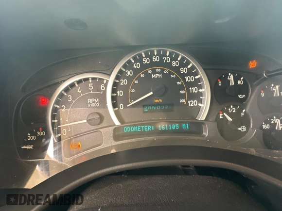 2005 Hummer H2 SUT z VIN 5GRGN22U15H123289, wystawiony jako Copart lot #55254575 z przebiegiem 161 105 mil mil oraz Tytuł czysty. Historia ofert i sprzedaży dostępna na DreamBid. Obrazek 8.