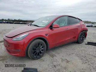 2024 Tesla Model Y Long Range с VIN 7SAYGDEE9RA291543, выставлен на аукционе Copart как лот 51541095 с пробегом 9 273 миль миль и Списание • Salvage title. История ставок и продаж доступна на DreamBid. Изображение 1.