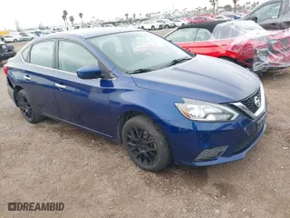 2016 Nissan Sentra SR with VIN 3N1AB7AP3GL647883, listed as a IAAI auction lot 41712942 with 204,034 mi miles. Bid and sale history available at carsss.com. Image 1.