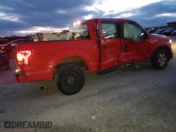 2015 Ford F-150 XLT with VIN 1FTEW1E81FKD23656, listed as a Copart auction lot 46642305 with 119,329 mi miles and Salvage Title. Bid and sale history available at carsss.com. Image 3.