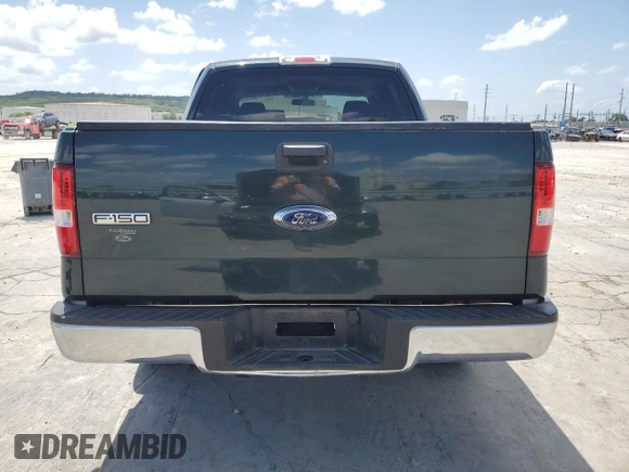 2005 Ford F-150 XLT with VIN 1FTRW12W05KC77725, listed as a Copart auction lot 61828205 with 171,121 mi miles and Salvage title. Bid and sale history available at DreamBid. Image 6.