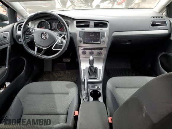 2017 Volkswagen Golf SportWagen S with VIN 3VWC17AU4HM510099, listed as a Copart auction lot 46581174 with 46,344 mi miles. Bid and sale history available at carsss.com. Image 8.