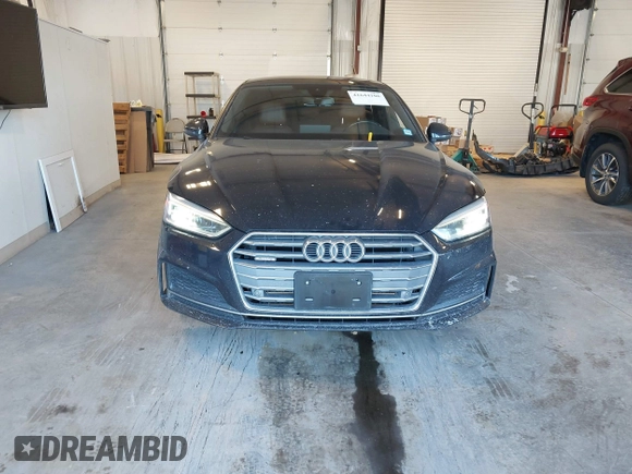 2018 Audi A5 Sportback Premium Plus with VIN WAUENCF52JA133055, listed as a IAAI auction lot 41644106 with 71,558 mi miles. Bid and sale history available at carsss.com. Image 12.