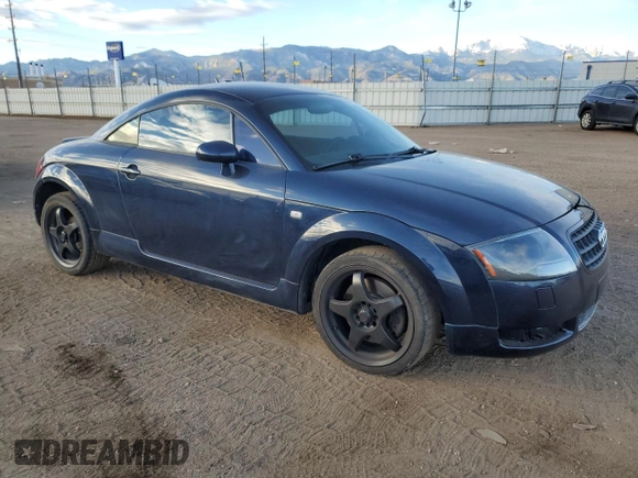 2005 Audi TT with VIN TRUSC28N951007578, listed as a Copart auction lot 86301094 with 141,694 mi miles and Salvage title. Bid and sale history available at DreamBid. Image 4.