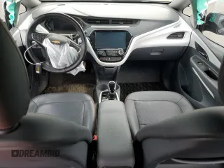 2018 Chevrolet Bolt EV Premier with VIN 1G1FX6S09J4122445, listed as a Copart auction lot 55230635 with 33,569 mi miles and Salvage title. Bid and sale history available at DreamBid. Image 8.