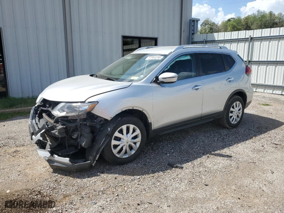 2017 Nissan Rogue SV with VIN KNMAT2MV2HP517395, listed as a Copart auction lot 51944295 with 80,606 mi miles and Salvage Title. Bid and sale history available at carsss.com. Image 1.